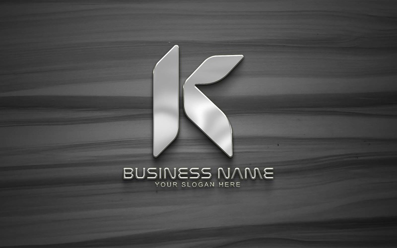 NEW K Letter Professional Logo Design - Brand Identity 2 Logo Template