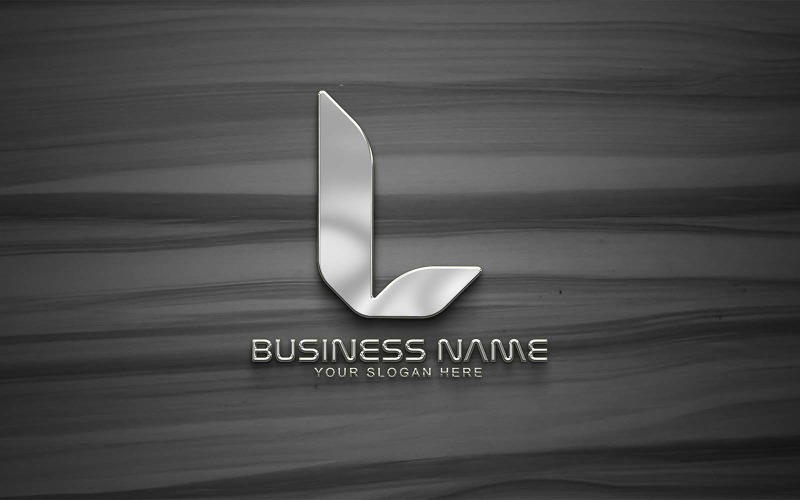 NEW L Letter Professional Logo Design - Brand Identity 2 Logo Template