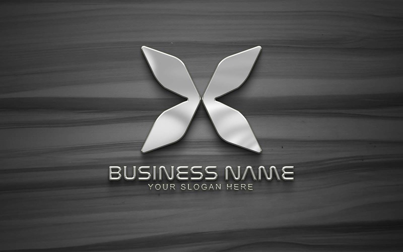 NEW X Letter Professional Logo Design - Brand Identity 2 Logo Template