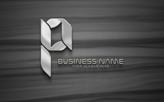 P Letter Professional Logo Design - Brand Identity 2