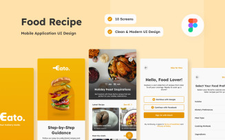 Eato - Food Recipe Mobile App