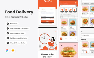 FastPie - Food Delivery Mobile App