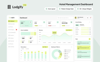 Lodgify - Hotel Management Dashboard