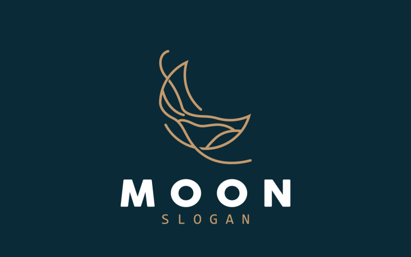 Moon Logo Crescent Star And Moon DesignV1 Logo Template