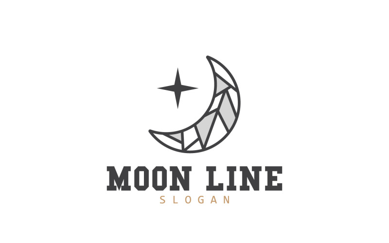 Moon Logo Crescent Star And Moon DesignV5 Logo Template