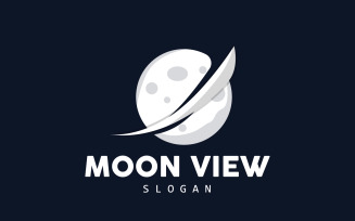 Moon Logo Crescent Star And Moon DesignV6