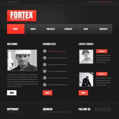 22  Best Civil Engineering Website Templates
