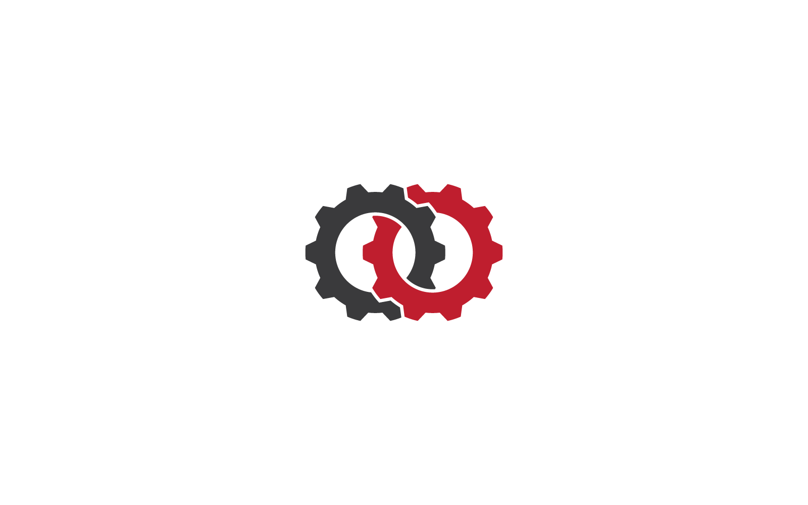 Gear Logo vector icon illustration flat design