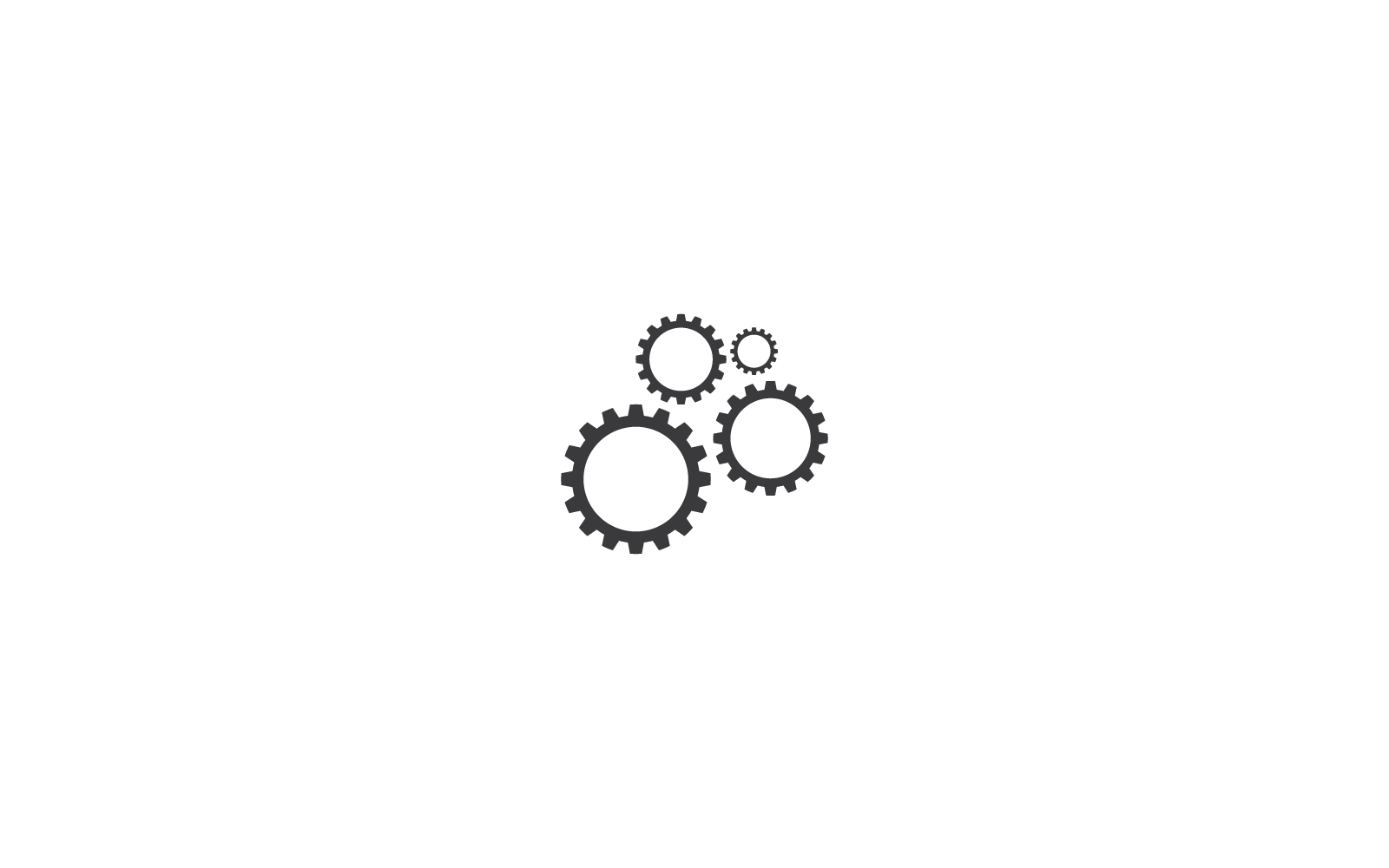 Gear Logo vector icon template illustration design