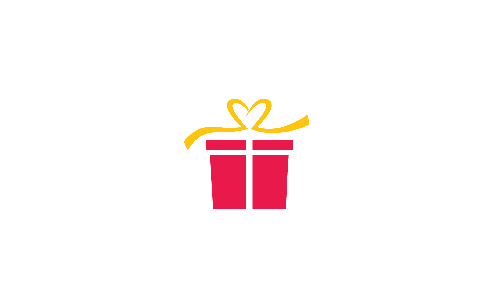 Gift Box, gift shop logo icon illustration design