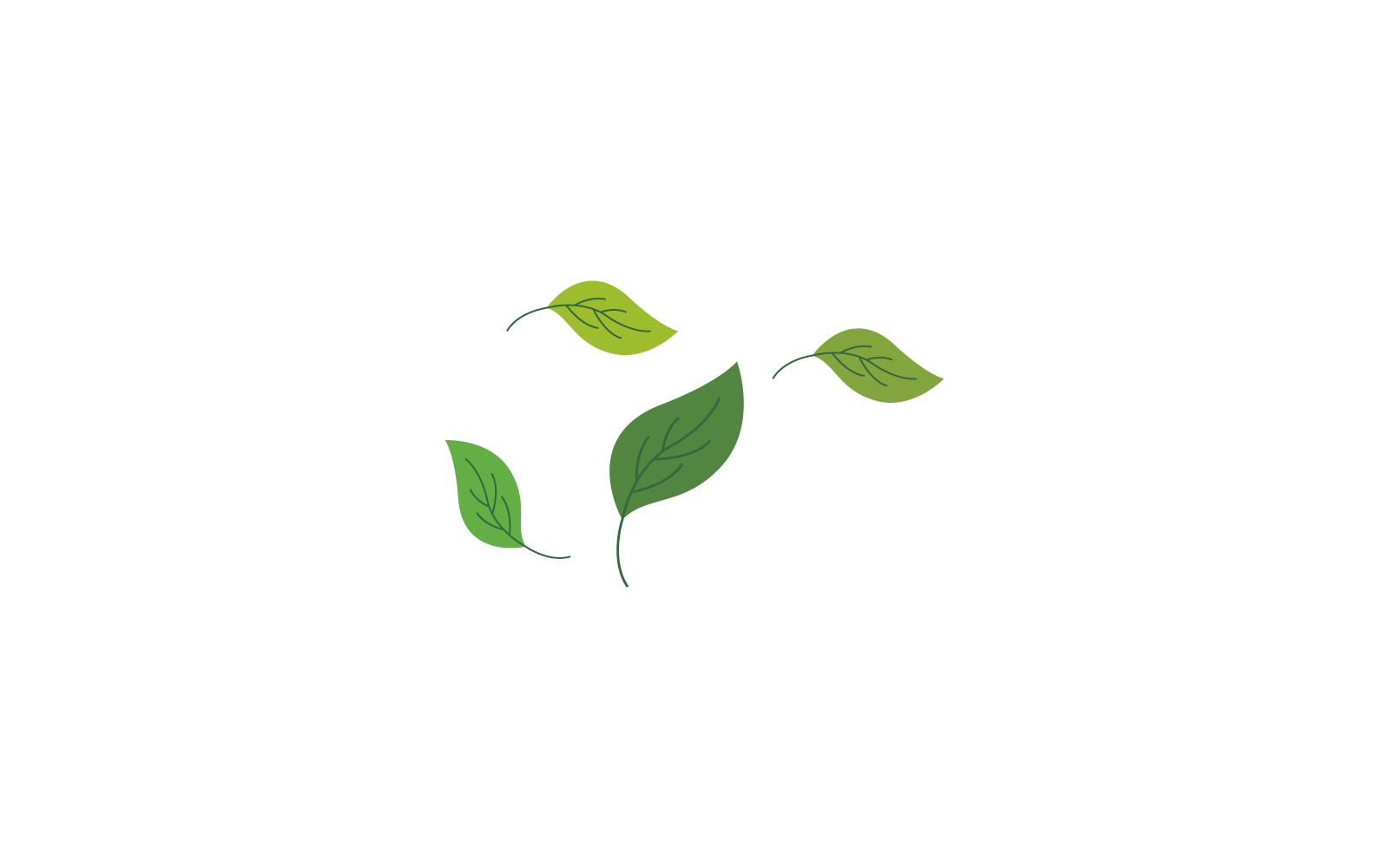 Green leaf logo ecology nature element Logo Template