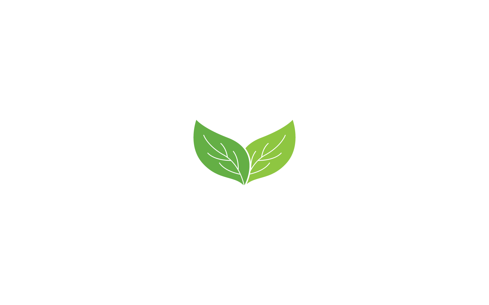Green leaf logo nature element vector icon