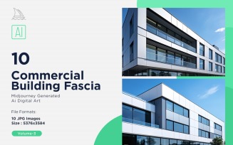Commercial Building Fascia Logo Signage 10 Set Vol - 3