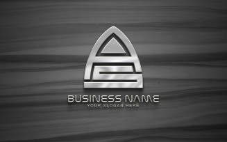 Professional AS Letter Logo Design - tech- Brand Identity