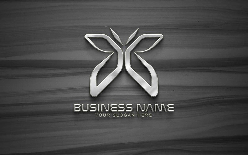 Professional Butterfly Logo Design - tech- Brand Identity Logo Template