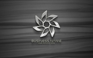 Professional flower Logo Design - tech- Brand Identity