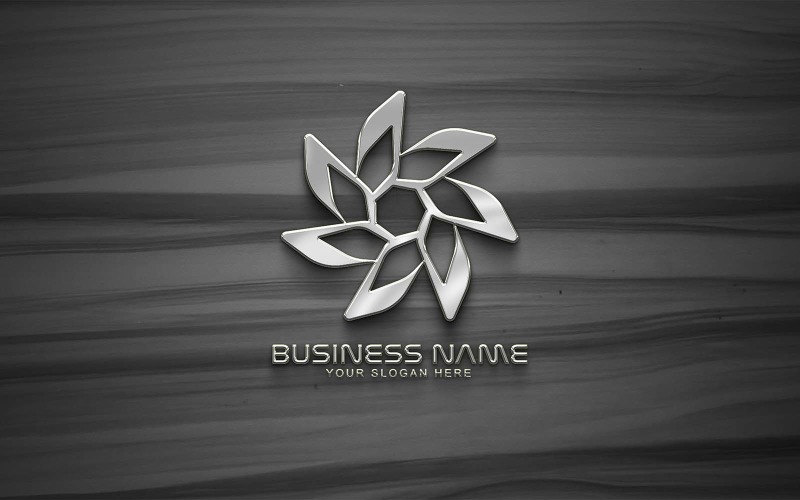 Professional flower Logo Design - tech- Brand Identity Logo Template