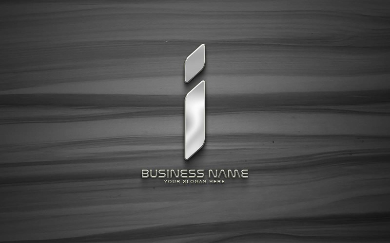 Professional i letter Logo Design - tech- Brand Identity Logo Template