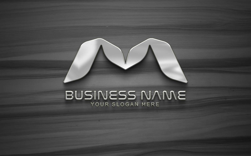 Professional M letter Logo Design - tech- Brand Identity Logo Template