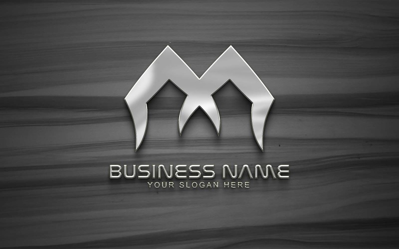 Professional M Logo Design - tech- Brand Identity 2 Logo Template