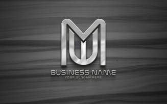Professional MUI letter Logo Design - tech- Brand Identity