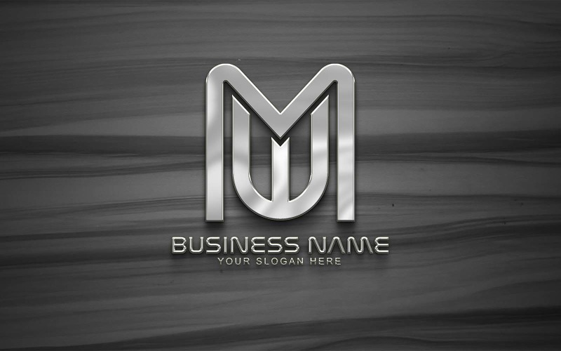 Professional MUI letter Logo Design - tech- Brand Identity Logo Template