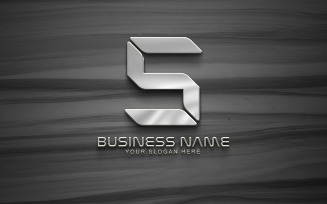 Professional S Letter Logo Design - tech- Brand Identity 2