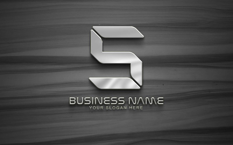 Professional S Letter Logo Design - tech- Brand Identity 2 Logo Template