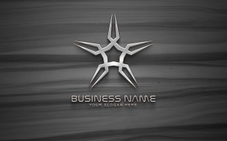 Professional Star Logo Design - tech- Brand Identity