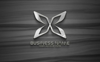 Professional X letter Logo Design - tech- Brand Identity