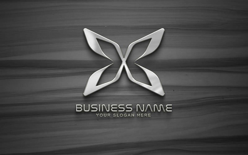 Professional X letter Logo Design - tech- Brand Identity Logo Template