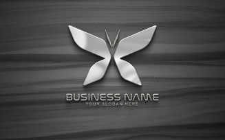 Technology Brand Butterfly Logo Design 2