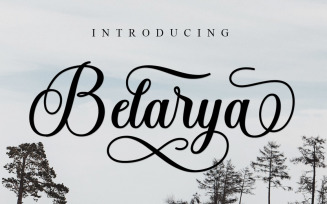 Belarya Script Handwritten
