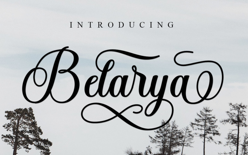 Belarya Script Handwritten Font