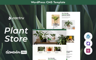 Cactru - Plants Multipurpose Responsive WordPress Theme