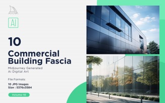 Commercial Building Fascia Logo Signage 10 Set Vol - 10