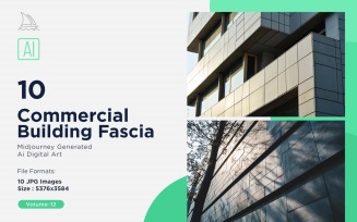 Commercial Building Fascia Logo Signage 10 Set Vol - 12