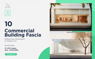 Commercial Building Fascia Logo Signage 10 Set Vol - 14