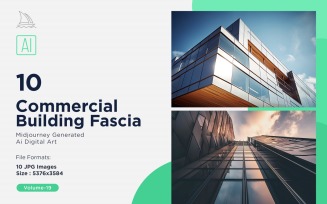 Commercial Building Fascia Logo Signage 10 Set Vol - 19