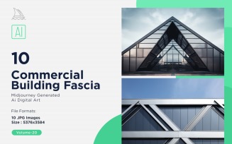 Commercial Building Fascia Logo Signage 10 Set Vol - 20