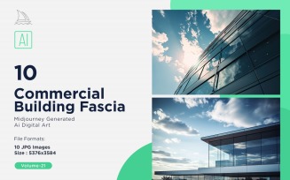 Commercial Building Fascia Logo Signage 10 Set Vol - 21
