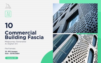Commercial Building Fascia Logo Signage 10 Set Vol - 26