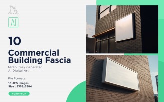 Commercial Building Fascia Logo Signage 10 Set Vol - 27