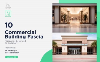 Commercial Building Fascia Logo Signage 10 Set Vol - 29