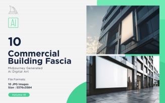 Commercial Building Fascia Logo Signage 10 Set Vol - 31