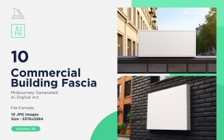 Commercial Building Fascia Logo Signage 10 Set Vol - 36