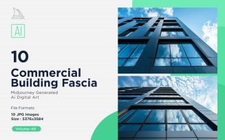 Commercial Building Fascia Logo Signage 10 Set Vol - 40