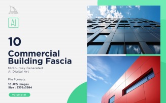 Commercial Building Fascia Logo Signage 10 Set Vol - 41