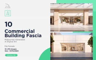 Commercial Building Fascia Logo Signage 10 Set Vol - 43