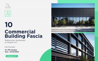 Commercial Building Fascia Logo Signage 10 Set Vol - 47